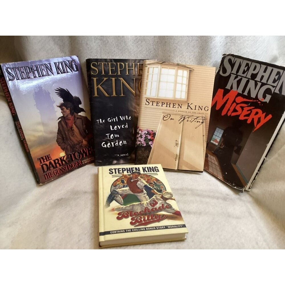 Stephen King Hardcover & Paperback Book Collection